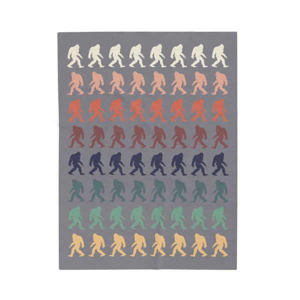 Pride of the Bigfoots Vintage Style Lightweight Cozy Blanket