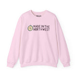 Pink sweatshirt with 