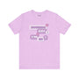 Sounds Gay I'm In! premium soft tee in lavender with fun smiles, perfect for Pride and celebrating inclusivity.