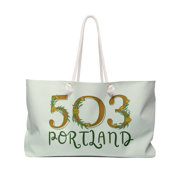503 Florals Portland Weekender Bag