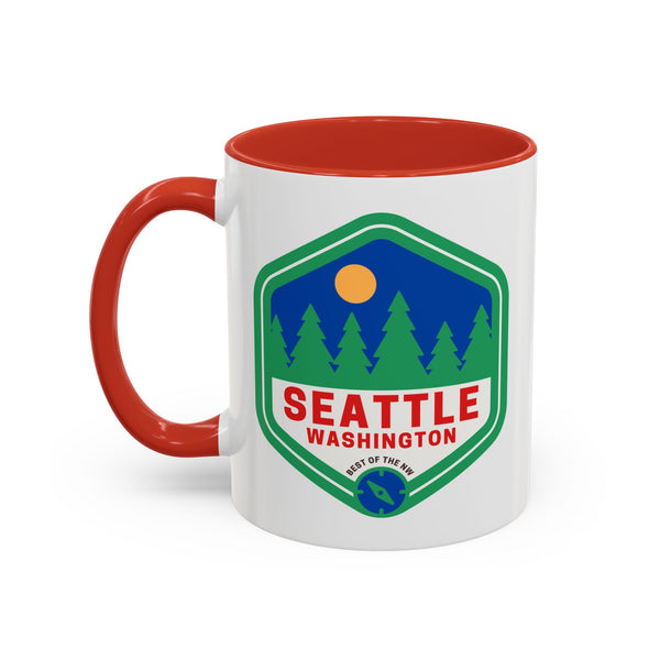 Best of the NW Seattle Washington Ceramic Coffee Mug