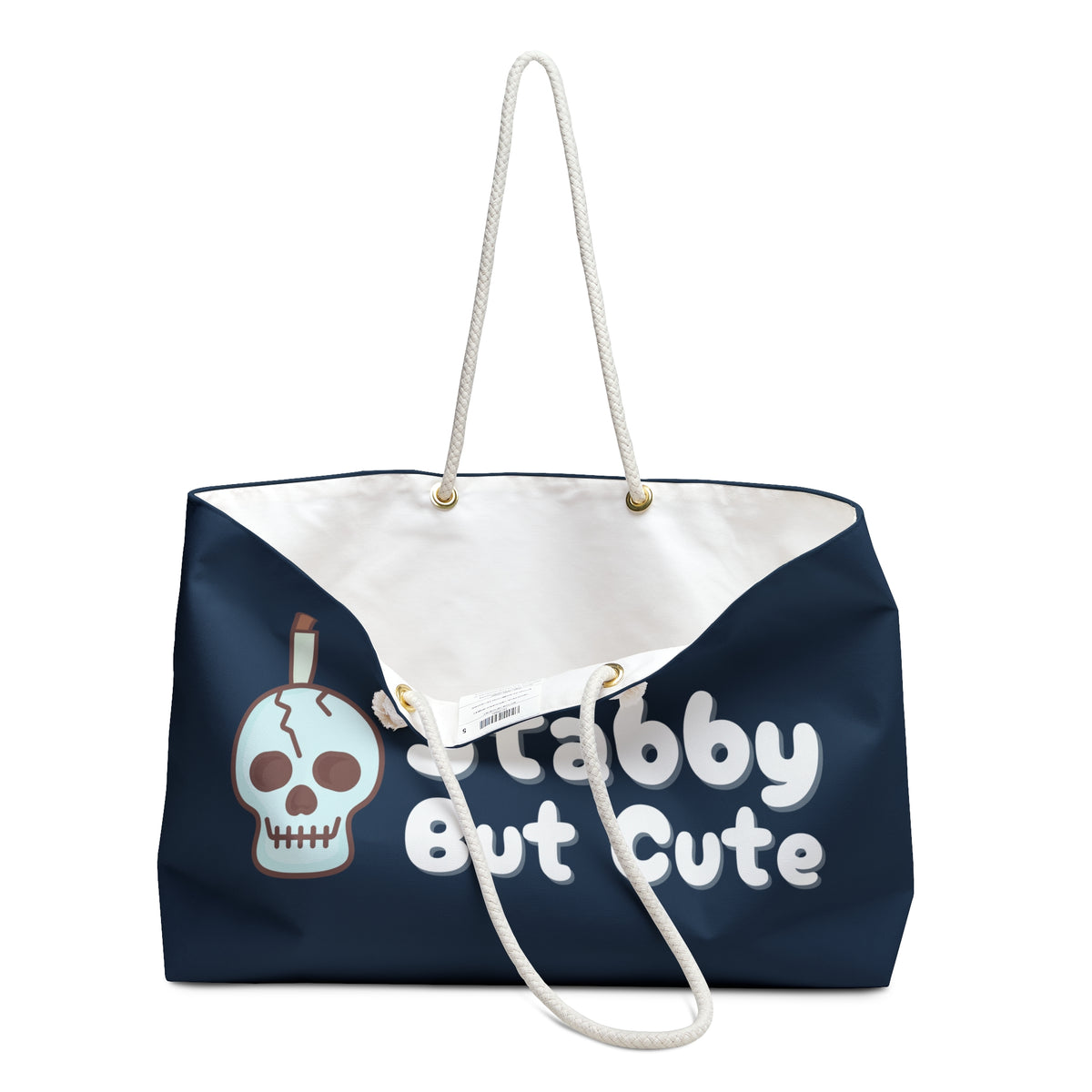 Stabby But Cute Skull Weekender Bag
