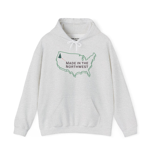 Evergreen is Where It's At Cozy Hoodie