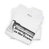 Homegrown in the Couve Athletic Tee featuring an illustrated axe, symbolizing Vancouver's rugged charm and craftsmanship.