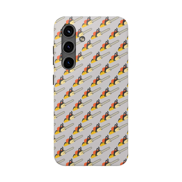 The Log Life Chainsaw Tough Phone Case