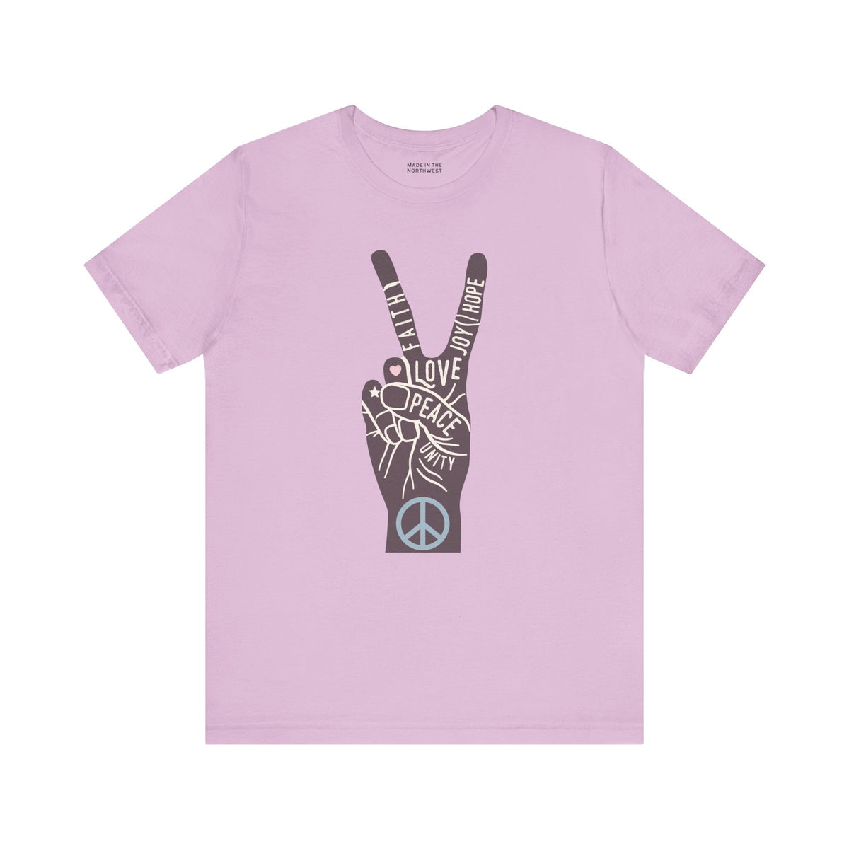 Power in Peace Hand Premium Soft Tee