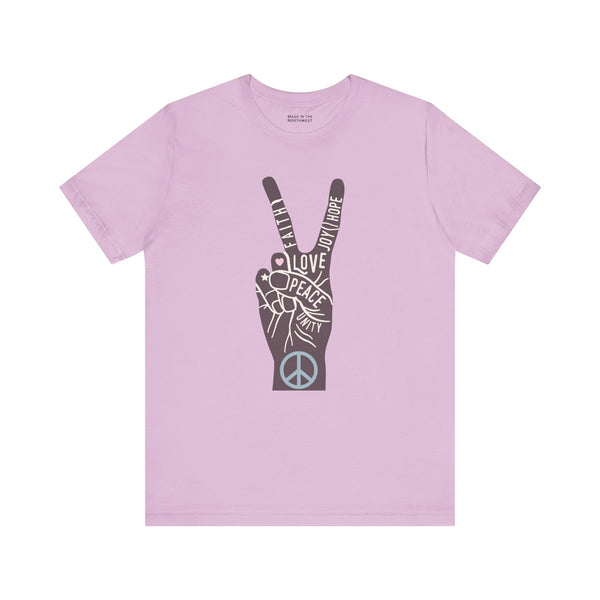 Power in Peace Hand Premium Soft Tee