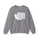 Gray sweatshirt with 