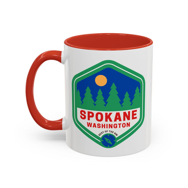 Best of the NW Spokane Washington Ceramic Coffee Mug