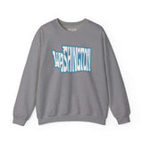 Gray sweatshirt featuring 