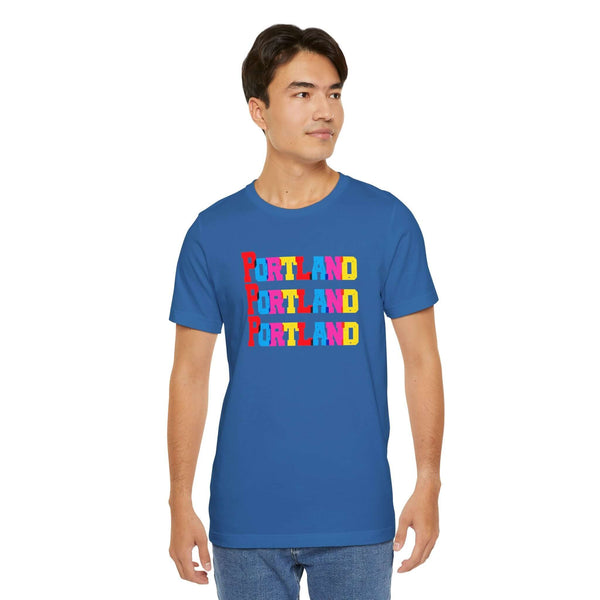 Bold and Bright Portland Trio Premium Soft Tee