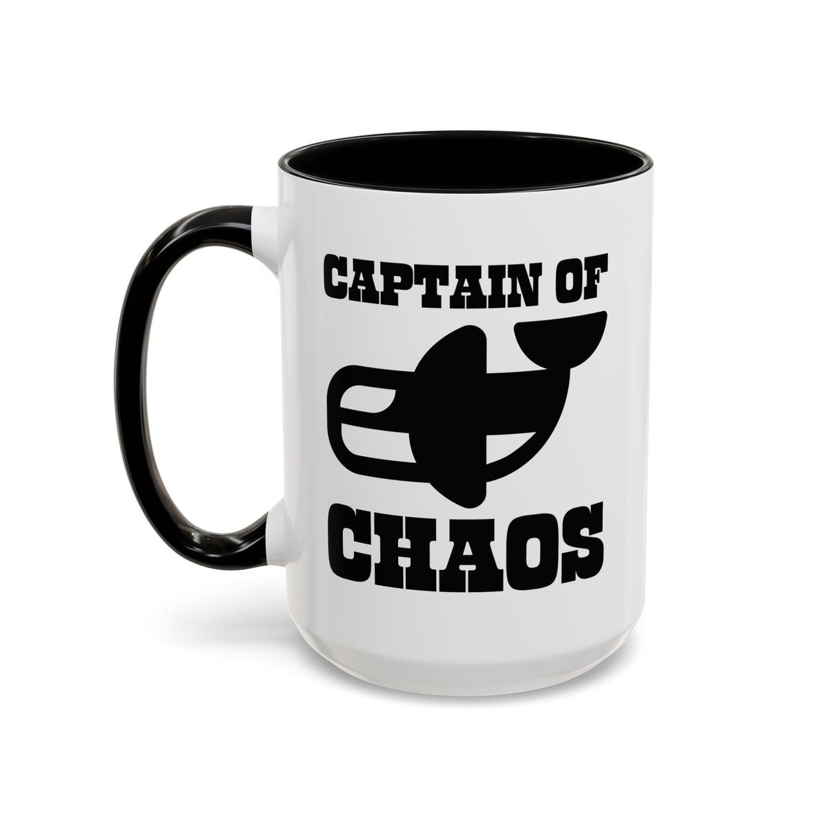 Captain of Chaos Orca Ceramic Coffee Mug