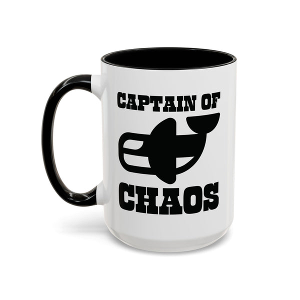 Captain of Chaos Orca Ceramic Coffee Mug