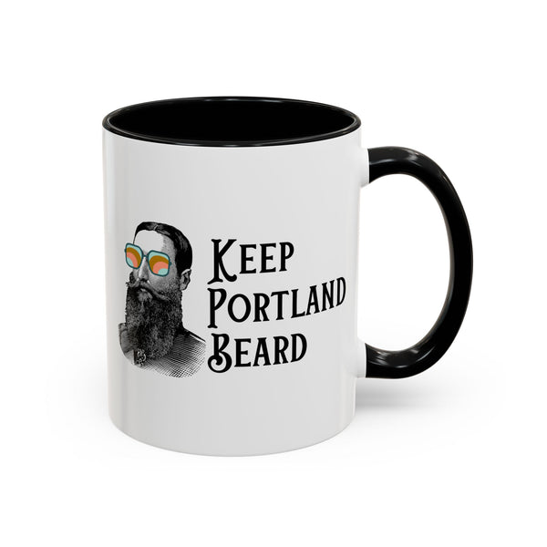 Keep Portland Beard Ceramic Coffee Mug