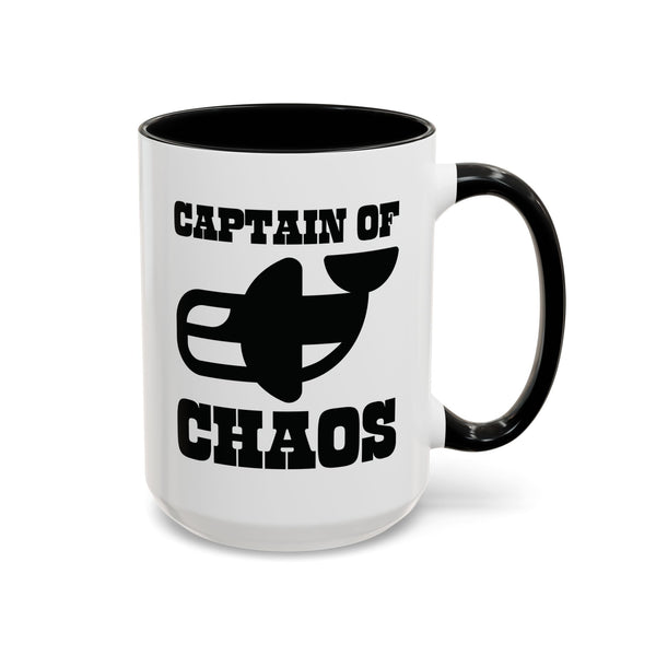Captain of Chaos Orca Ceramic Coffee Mug