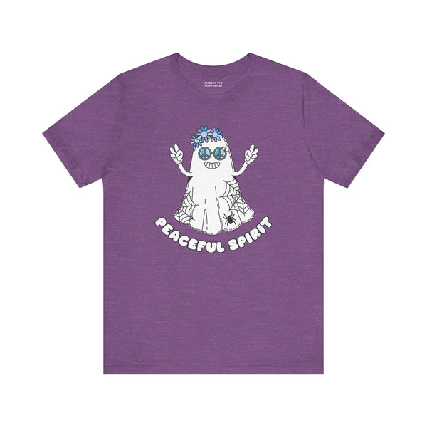 Peaceful Spirit Hippie Ghost Softstyle T-Shirt