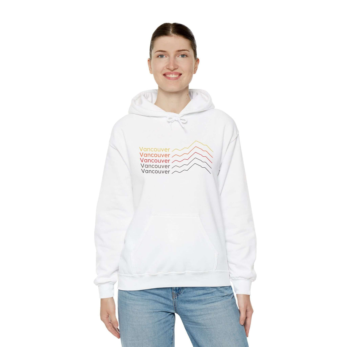Vancouver Minimalist Mountain Hoodie
