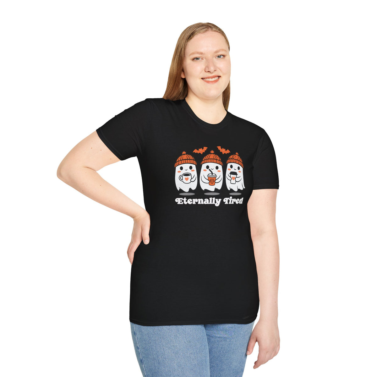 Eternally Tired Halloween Coffee Softstyle Classic T-Shirt
