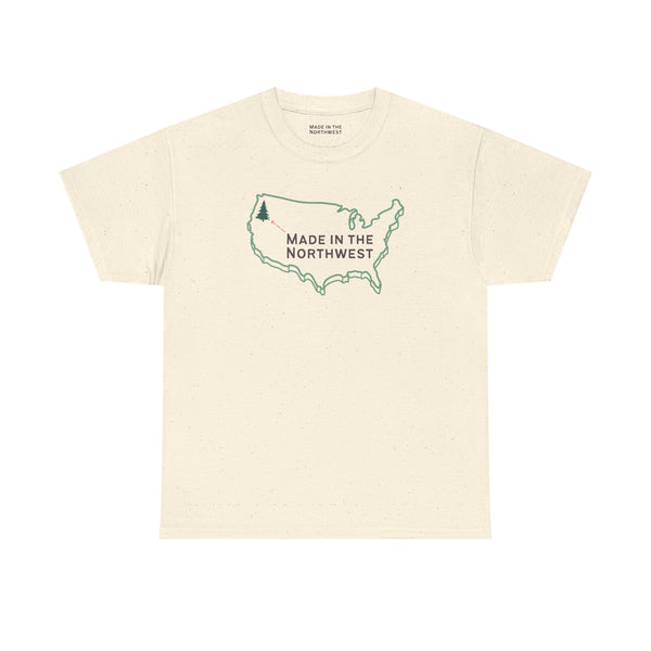 Evergreen is Where It's At Athletic Tee