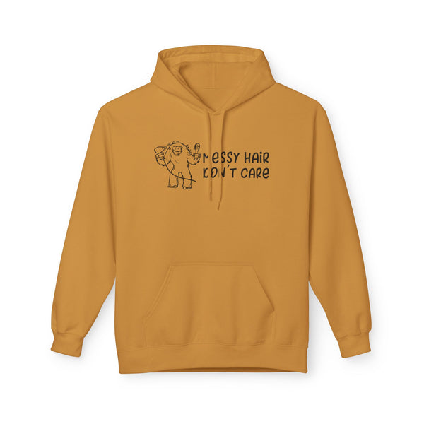 Messy Hair Don't Care Bigfoot Premium Midweight Hoodie