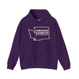 Purple Vancouver Washington hoodie with 