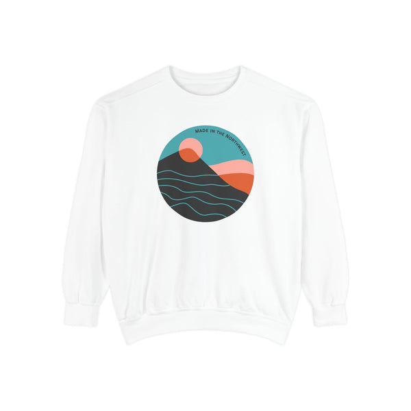 Pacific Peaks Modern Circle Sweatshirt