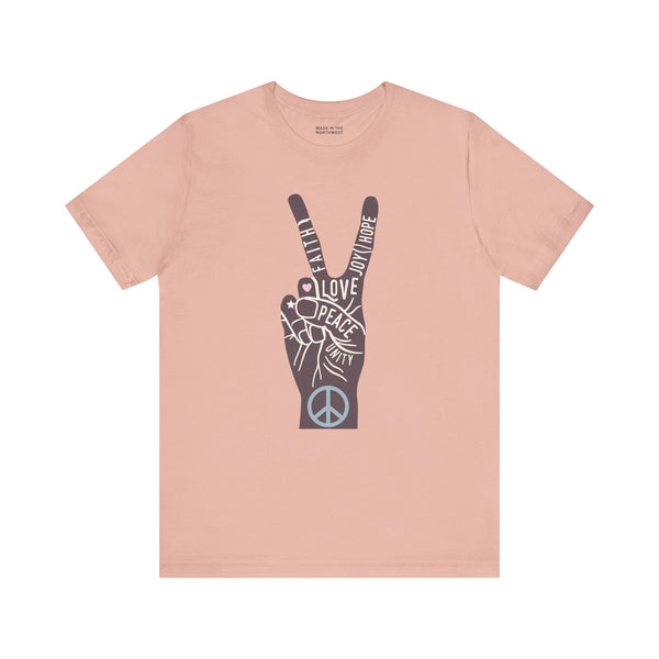 Power in Peace Hand Premium Soft Tee