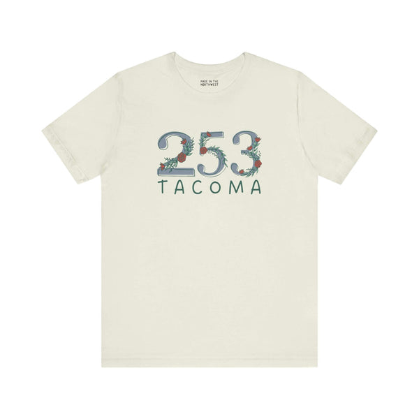 253 Floral Area Code Premium Soft Tee
