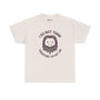I Do Not Think Sasquatch Athletic Tee featuring a playful Bigfoot graphic and witty philosophical quote.