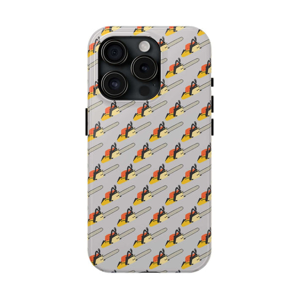 The Log Life Chainsaw Tough Phone Case