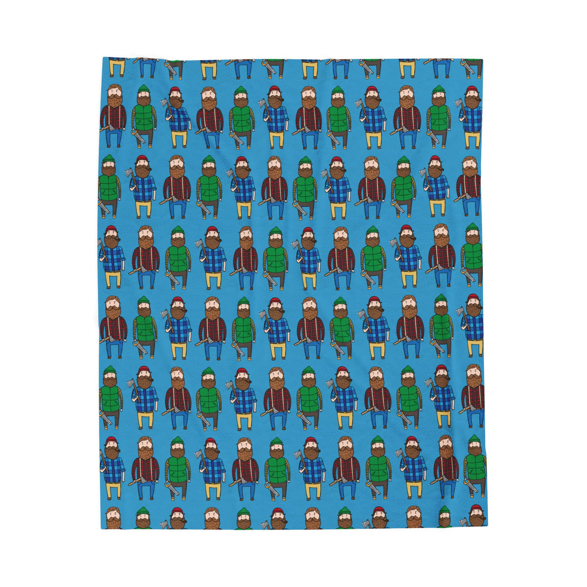 Lumberjacks Have Axe Appeal Lightweight Cozy Blanket