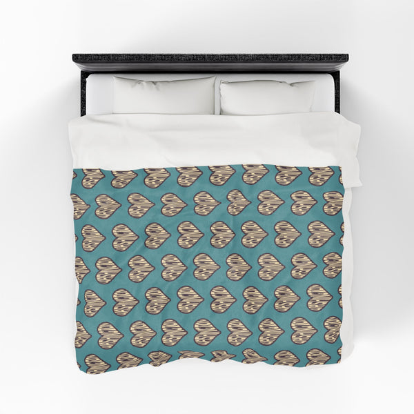 Washington State of Mind Heart Lightweight Cozy Blanket