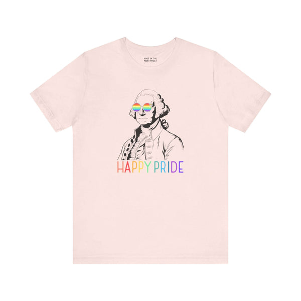 George's Rainbow Vision Happy Pride Premium Soft Tee
