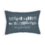Serial Killer Documentaries Are My Love Language Lumbar Accent Pillow