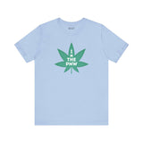 Light blue tee with 