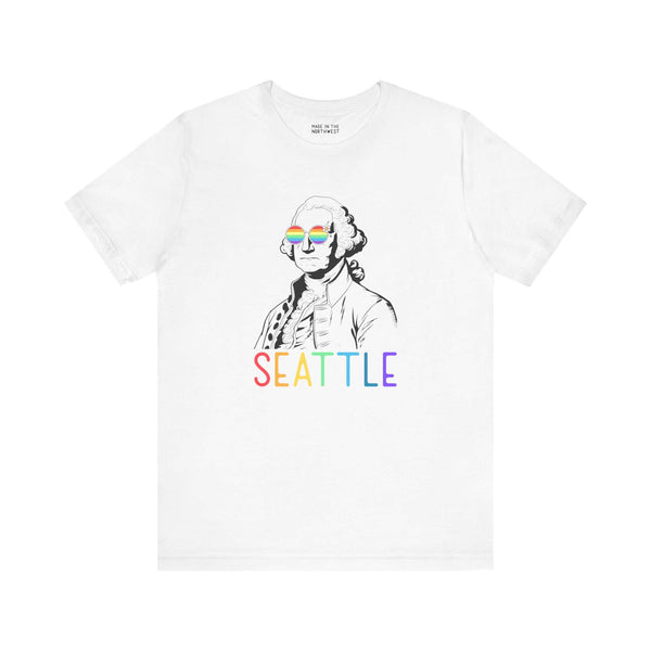 George's Rainbow Vision Seattle Premium Soft Tee