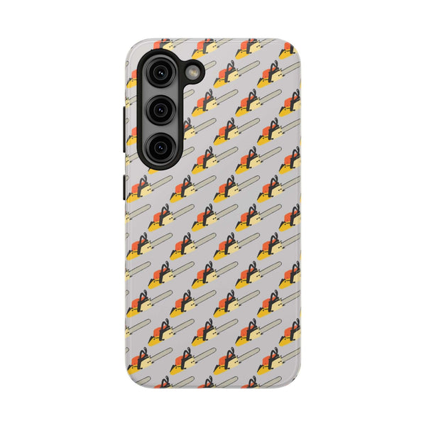 The Log Life Chainsaw Tough Phone Case