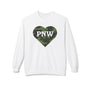 Camouflage PNW Heart Softstyle Midweight Sweatshirt