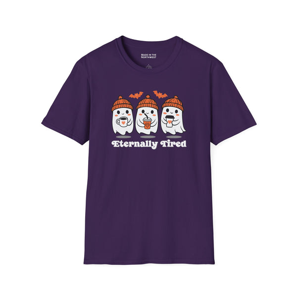 Eternally Tired Halloween Coffee Softstyle Classic T-Shirt