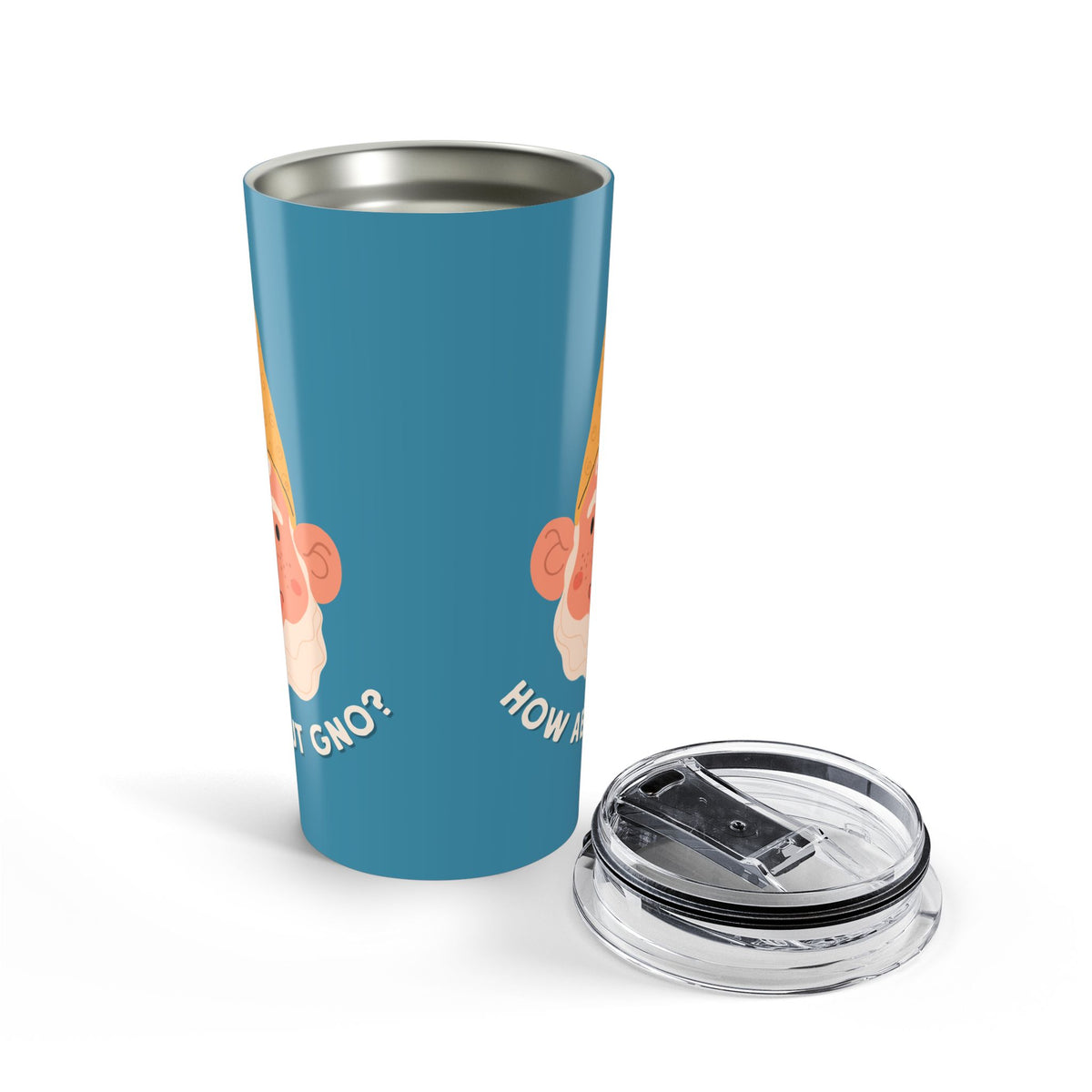 How About Gno Silly Gnome Stainless Coffee Tumbler 20 oz.