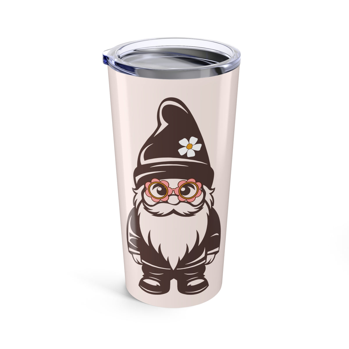 Gnome's Got Style Daisy Stainless Coffee Tumbler 20 oz