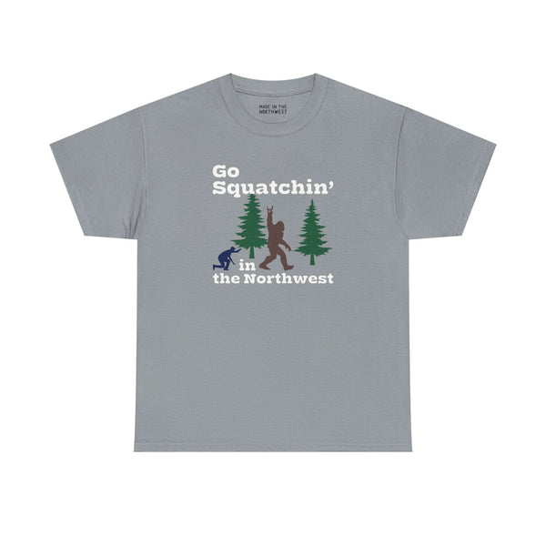 Go Squatchin' in the Northwest Athletic Tee