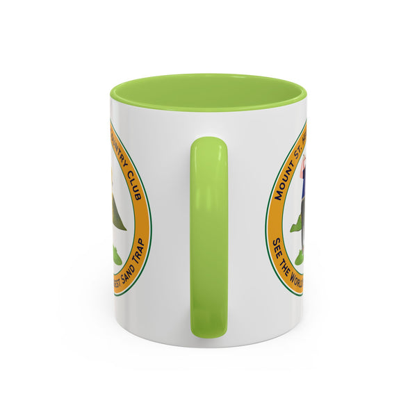 Mount St. Helens Country Club Golf Ceramic Coffee Mug
