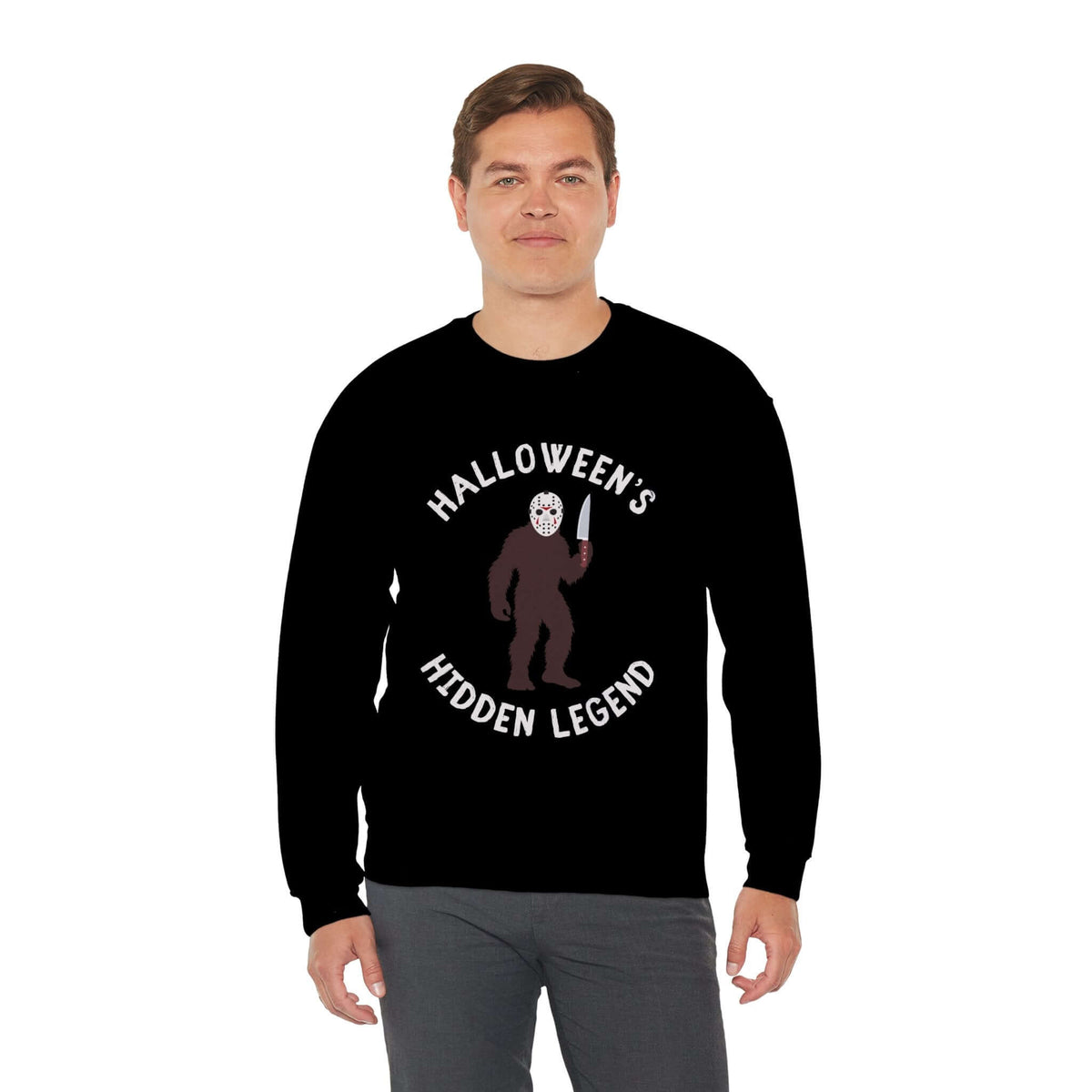 Halloween's Hidden Legend Bigfoot Sweatshirt