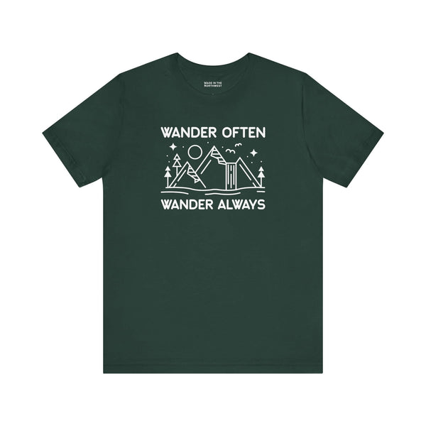 Wander Often Wander Always T Shirt