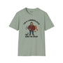 I'm a lumberjack and I'm okay t shirt featuring a cheerful lumberjack with forest animals.