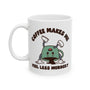 Coffee Makes Me Feel Less Murdery Ceramic Coffee Mug