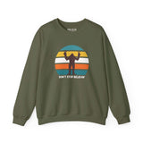 Green Bigfoot sweatshirt with 