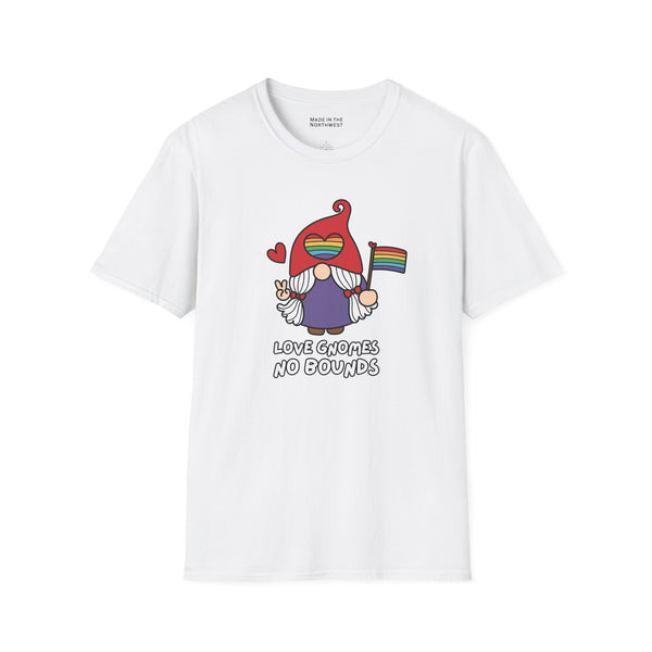 Love Gnomes No Bounds T Shirt