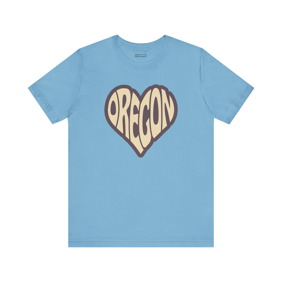 Oregon State of Mind Heart Premium Soft Tee